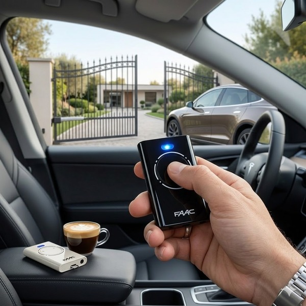 Remote cổng là thiết bị điều khiển không dây kết nối với motor cổng.
