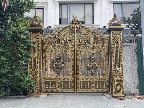 Mẫu cổng tự động âm sàn