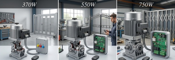 Phân loại bộ điều khiển cổng xếp theo công suất motor