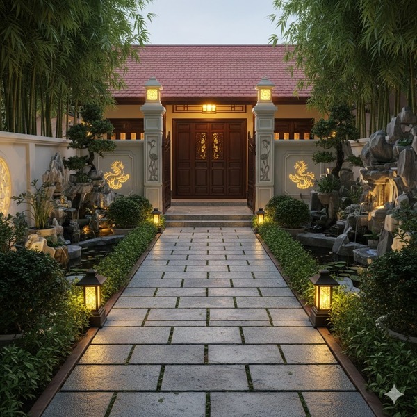 Giữ cho lối đi luôn sạch sẽ, sáng sủa