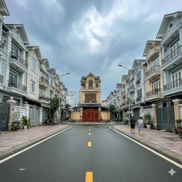 Kiêng cổng nhà đối diện đường đâm thẳng