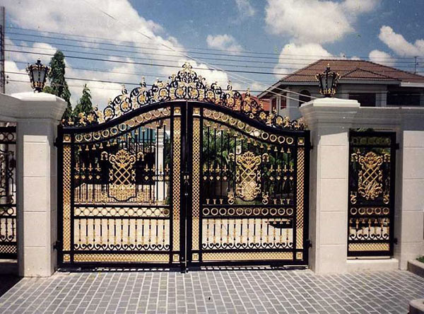 mẫu cổng biệt thự hiện đại đẹp