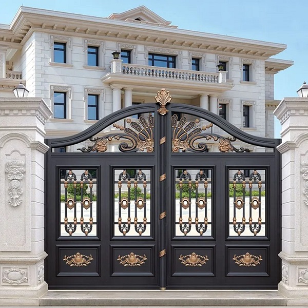Mẫu cổng biệt thự đẹp góp phần tiết lộ phong cách thẩm mỹ của gia chủ